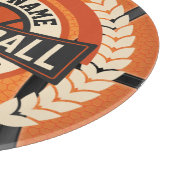 バスケパーソナライズされたットチームプレーカスタムヤーアスリート カッティングボード (角)