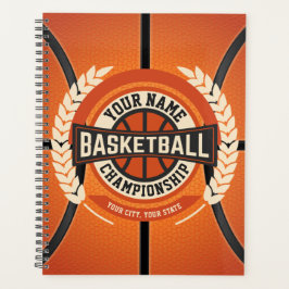 バスケパーソナライズされたットチームプレーカスタムヤーアスリート プランナー手帳