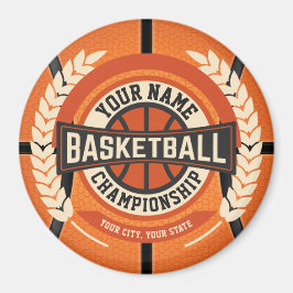 バスケパーソナライズされたットチームプレーカスタムヤーアスリート マグネット