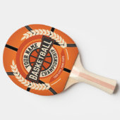 バスケパーソナライズされたットチームプレーカスタムヤーアスリート 卓球ラケット (横)