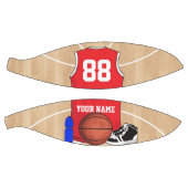 バスケパーソナライズされたットボールのシャツ バスケットボール (パネル)