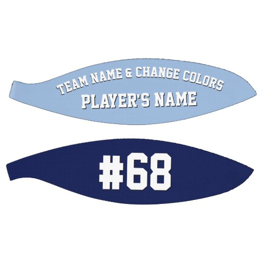 バスケパーソナライズされたットボールの青と白 バスケットボール (パネル)