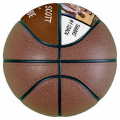 バスケパーソナライズされたットボールコーチの写真ありがとう バスケットボール (右)