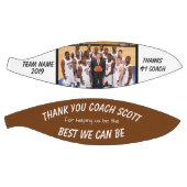 バスケパーソナライズされたットボールコーチの写真ありがとう バスケットボール (パネル)