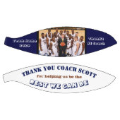 バスケパーソナライズされたットボールコーチの写真ありがとう バスケットボール (パネル)