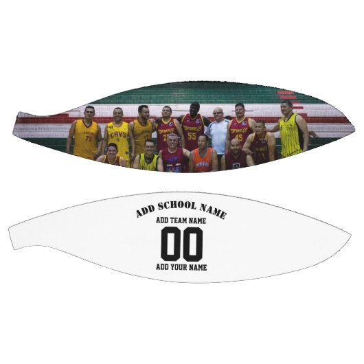 バスケパーソナライズされたットボールフォトボカスタムールギフト バスケットボール (パネル)