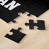 バスケパーソナライズされたットボール7 ジグソーパズル (側面)