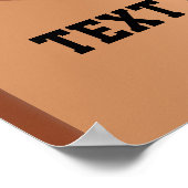 バスケパーソナライズされたットポスター選択ポスターサイズ ポスター (角)