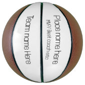 バスケパーソナライズされたット バスケットボール (縦)