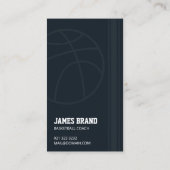 バスケモダンットコーチ 名刺 (裏面)