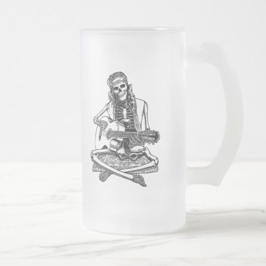 バスケーボーンズII フロストグラスビールジョッキ (右)