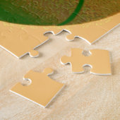 バスケー絵画ルイラストレーションのポップ・アートのスポーツ ジグソーパズル (側面)