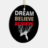 バスケ信じットを夢見る セラミックオーナメント (右)