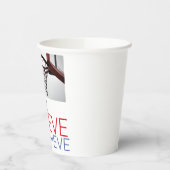 バスケ信じットを夢見る 紙コップ (左)