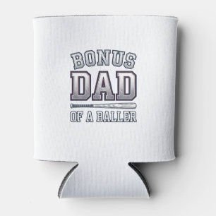 バスケ好きのボーナ Dad ヴィンテージ スポーツTシャツデザイン 缶クーラー