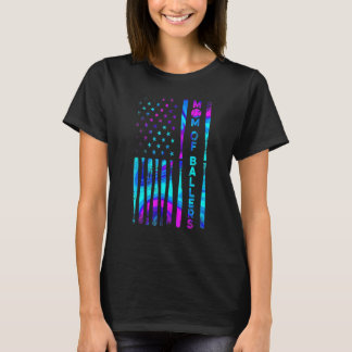 バスケ少年ママ カヤック女子 アメリカ好き アメリカ Tシャツ