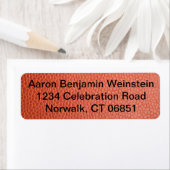 バスケ差出人住所ラベル ラベル (インサイチュ)