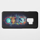 バスケ市電ボールサムスンケースフォンカバー Case-Mate iPhoneケース (裏面(横))