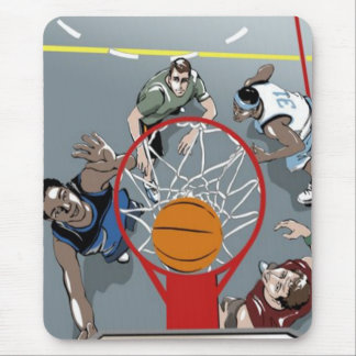 バスケ遊ットの口 マウスパッド