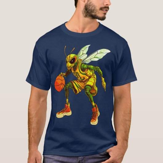 バスケ選手のTシャツ Tシャツ (正面)