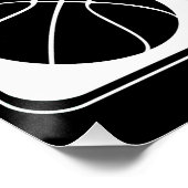 バスケ食べットスリープバスケットボール ポスター (コーナー)