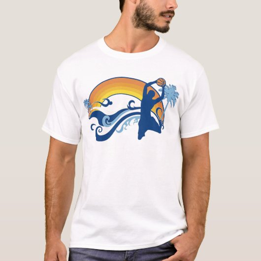 バスケ。サマーセッツ。 Tシャツ (正面)