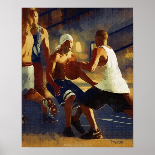 バスケ ポスター (正面)