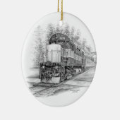 バスコスビルステーショントレイン(CVNP) セラミックオーナメント (右)
