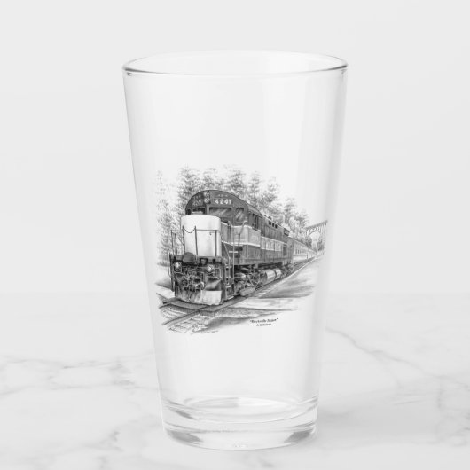 バスコスビルステーショントレイン(CVNP) タンブラーグラス (正面)