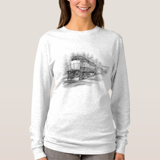 バスコスビルステーショントレイン(CVNP) Tシャツ (正面)