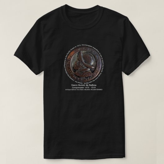 バスコヌニェスde Balboa Conquistador Tシャツ (デザイン正面)