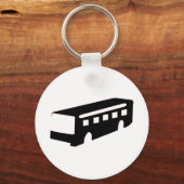 バスシルエット キーホルダー (正面)