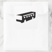 バスシルエット スクエアシール (バッグ)