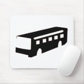 バスシルエット マウスパッド (マウス)