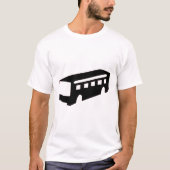 バスシルエット Tシャツ (正面)