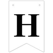 バスジャンプ魚釣りハッピーバースデー バンティングフラッグ (第2の旗)