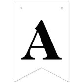 バスジャンプ魚釣りハッピーバースデー バンティングフラッグ (第3の旗)