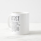 バススト コーヒーマグカップ (正面左)