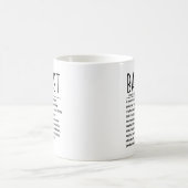 バススト コーヒーマグカップ (中央)