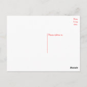 バスセットハウンドパピードグハローラヴ考えィズ、あなたのね ポストカード (裏面)