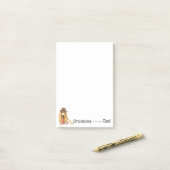 バスセットパパ ポストイット (デスク上)