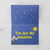 バスセット・ハウンド付きマザーズ・デイ・カード カード (内部)