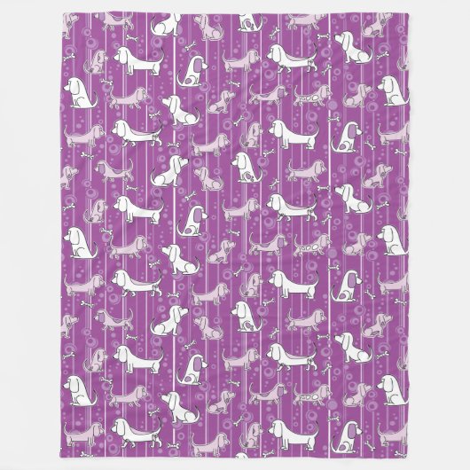 バスセモダンット フリースブランケット (正面)