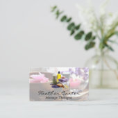 バスソートハーブ油 | 健康治癒薬 名刺 (スタンド正面)