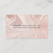 バスソートハーブ油 | 健康治癒薬 名刺 (裏面)