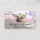 バスソートハーブ油 | 健康治癒薬 名刺 (正面)