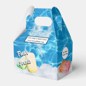 バスソープオーガニックお客様ギフトボックス フェイバーボックス (裏面サイド)