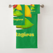 バスタおもしろいオルセット「スマイル」 バスタオルセット (インサイチュ)