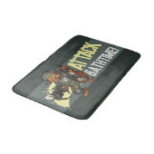 バスタイムを攻撃!SFマリンジンジャーキャットマンガ バスマット (アングル)