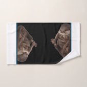 バスタイムウェイゼル – かわいいカワウソ バスタオルセット (ハンドタオル)